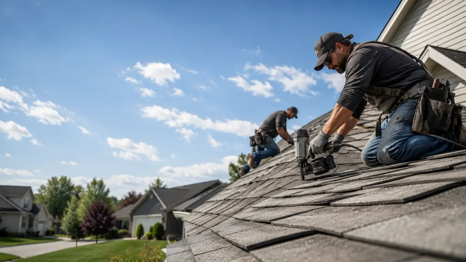 Storm Damage Roof Repair in Wheatcroft, KY near me